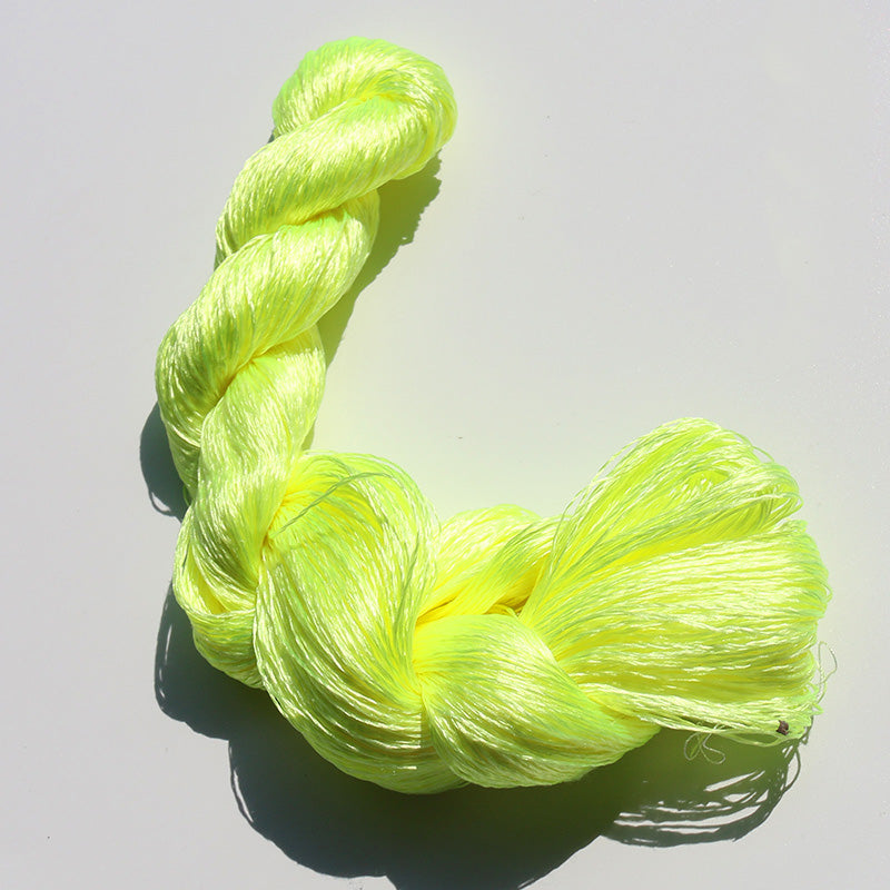 400m Suzhou Embroidery Mulberry Silk Thread(^special yellow01)