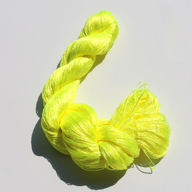 400m Suzhou Embroidery Mulberry Silk Thread(^special yellow01)