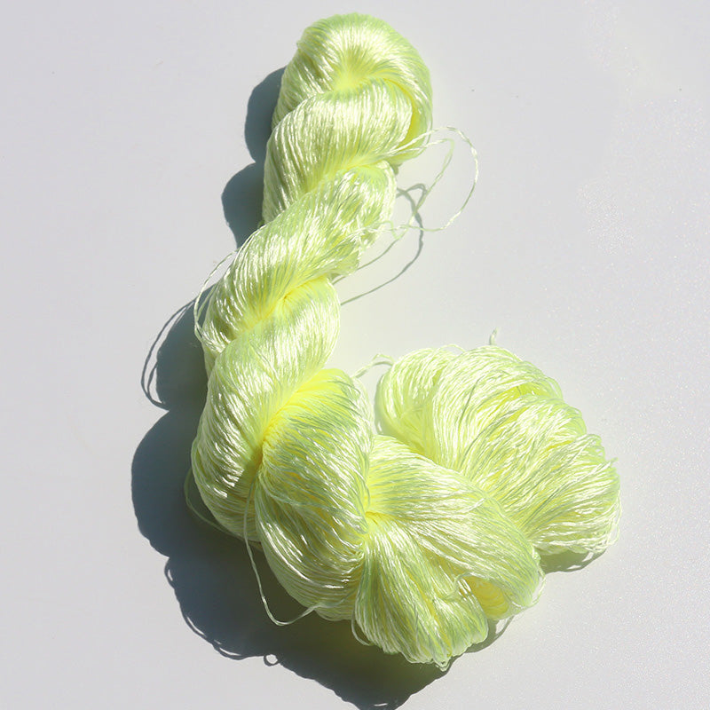 400m Suzhou Embroidery Mulberry Silk Thread(^special yellow02)