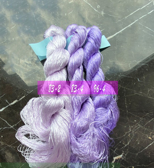 400m Suzhou Embroidery Monofilament Untwisted Mulberry Silk Thread(set83)