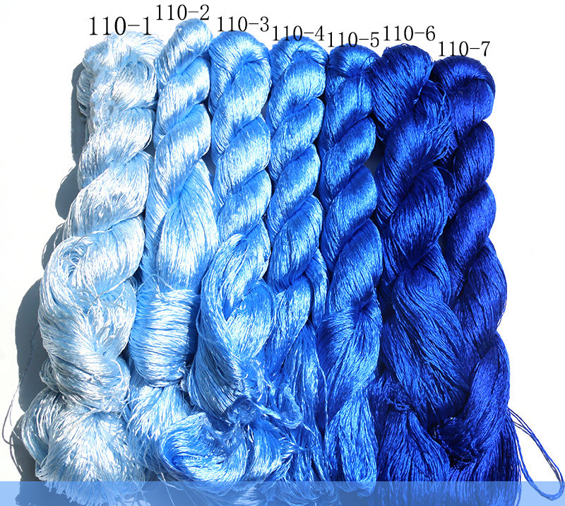 400m Suzhou Embroidery Mulberry Silk Thread(^110)