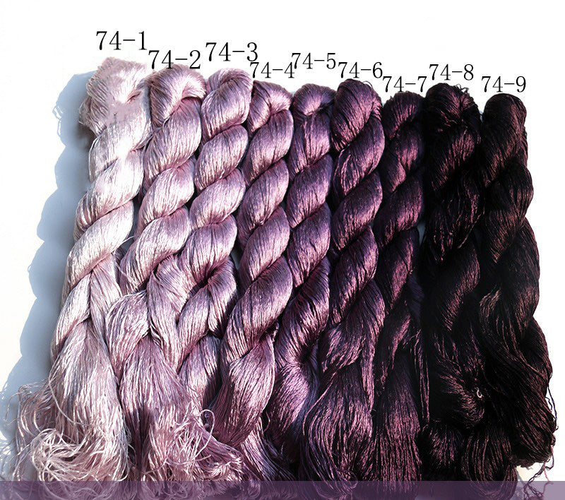 400m Suzhou Embroidery Mulberry Silk Thread(^074)