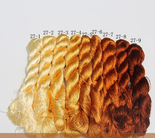 400m Suzhou Embroidery Mulberry Silk Thread(^027)