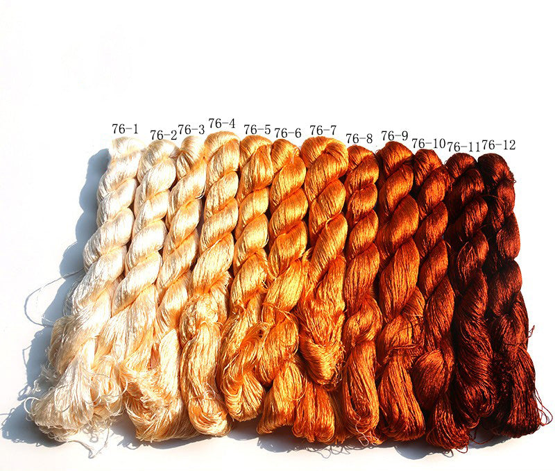 400m Suzhou Embroidery Mulberry Silk Thread(^076)