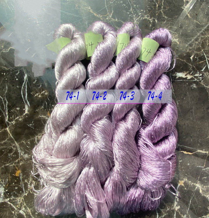 400m Suzhou Embroidery Monofilament Untwisted Mulberry Silk Thread(set74)