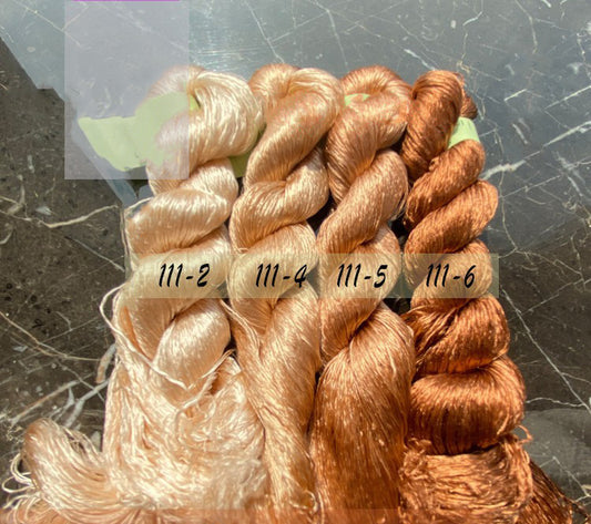 400m Suzhou Embroidery Monofilament Untwisted Mulberry Silk Thread(set111)