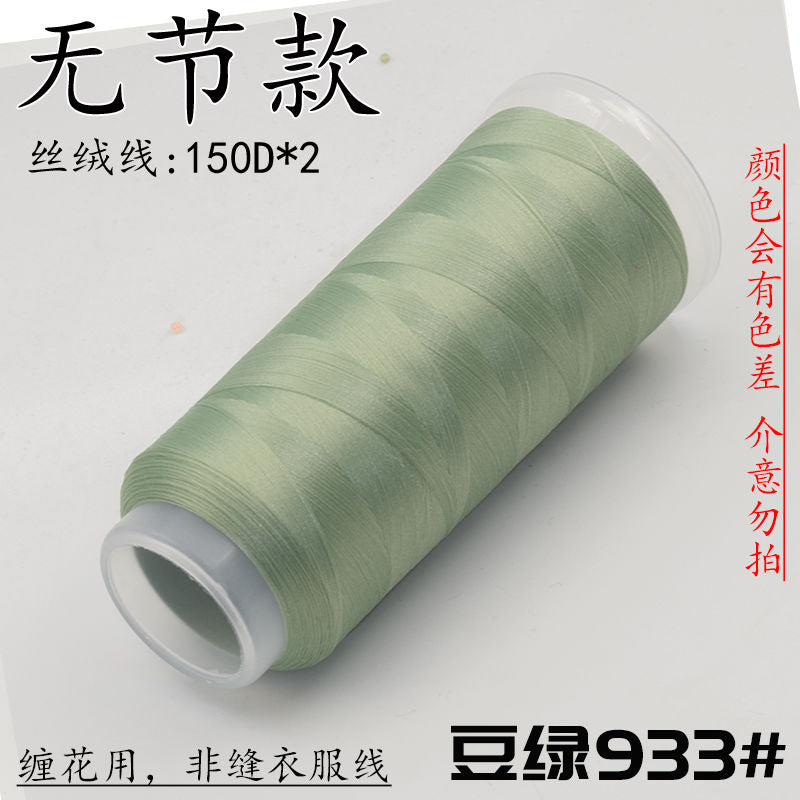 Velvet Threads Green Series - Material for Making Chanhua