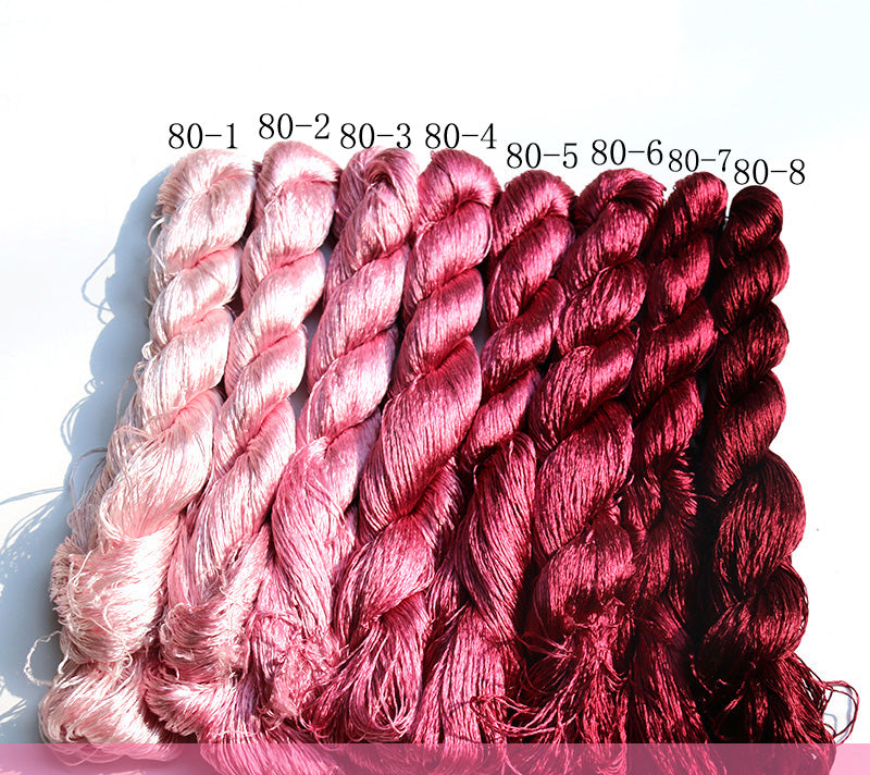 400m Suzhou Embroidery Mulberry Silk Thread(^080)