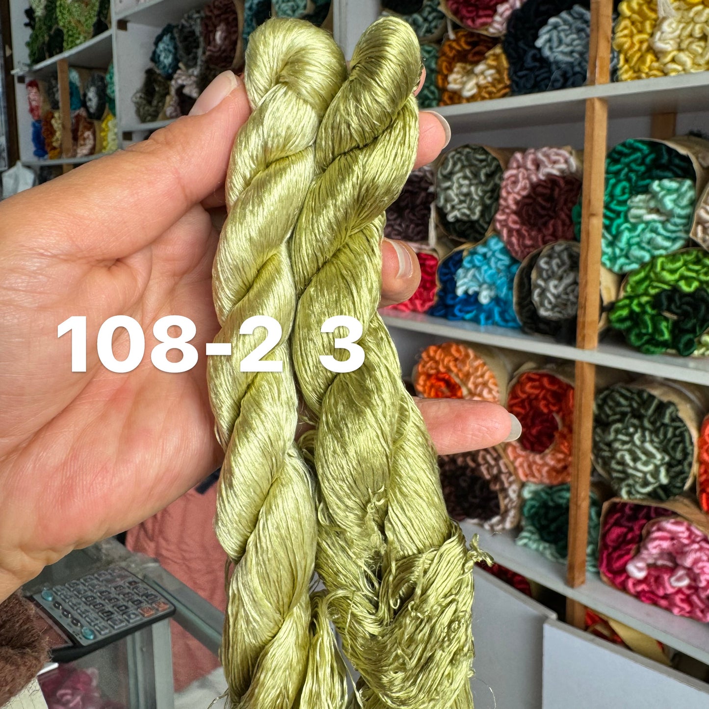 400m Suzhou Embroidery Monofilament Untwisted Mulberry Silk Thread(set108)