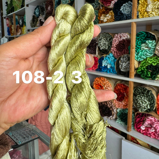 400m Suzhou Embroidery Monofilament Untwisted Mulberry Silk Thread(set108)