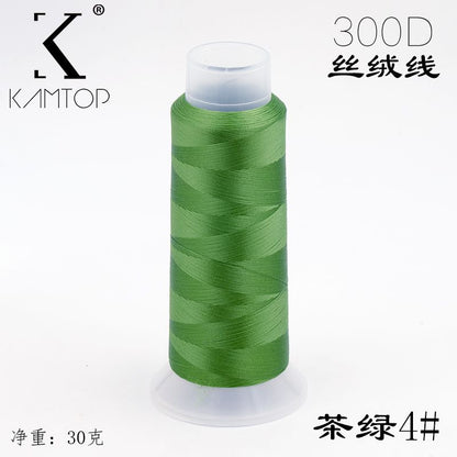 Velvet Threads Green Series - Material for Making Chanhua