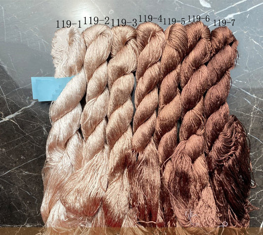 400m Suzhou Embroidery Mulberry Silk Thread(^119)