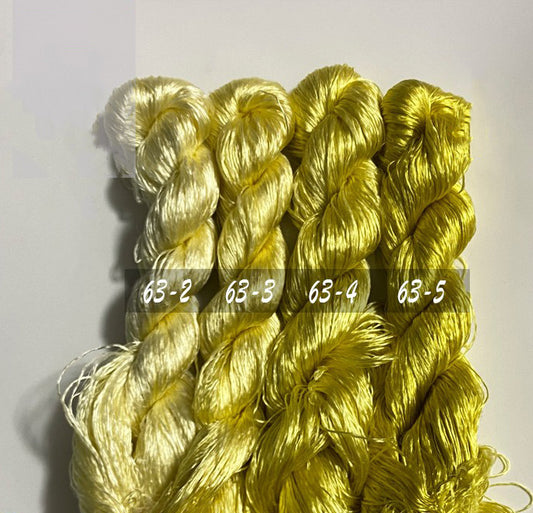 400m Suzhou Embroidery Monofilament Untwisted Mulberry Silk Thread(set63)