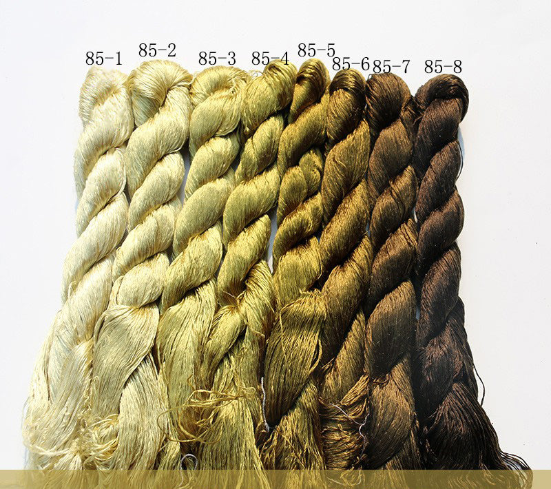 400m Suzhou Embroidery Mulberry Silk Thread(^085)