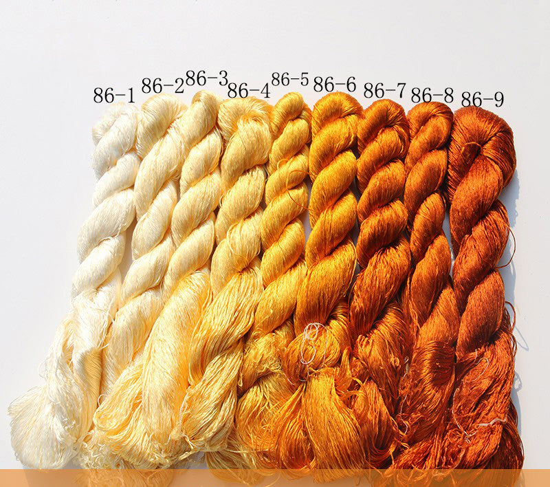 400m Suzhou Embroidery Mulberry Silk Thread(^086)