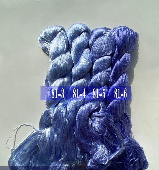 400m Suzhou Embroidery Monofilament Untwisted Mulberry Silk Thread(set81)