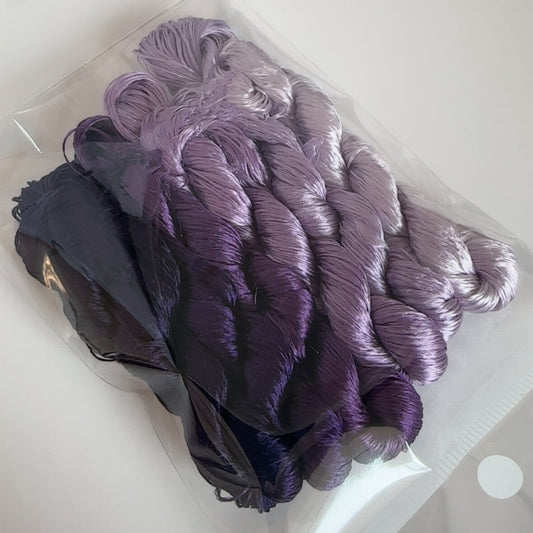 80m Suzhou Embroidery Untwisted Mulberry Silk Thread(#115   80m*6)