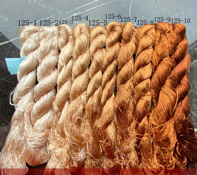 400m Suzhou Embroidery Mulberry Silk Thread(^125)