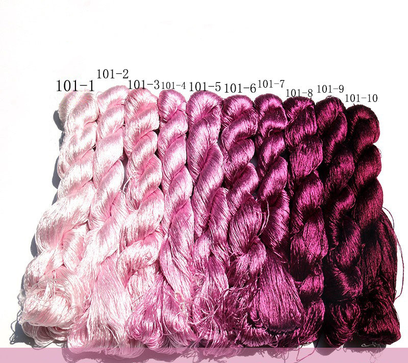 400m Suzhou Embroidery Mulberry Silk Thread(^101)