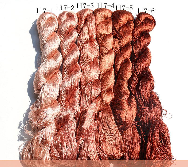 400m Suzhou Embroidery Mulberry Silk Thread(^117)