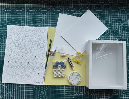 Changchun Flower Chanhua Materials DIY Kit - Include Detailed Video Tutorial