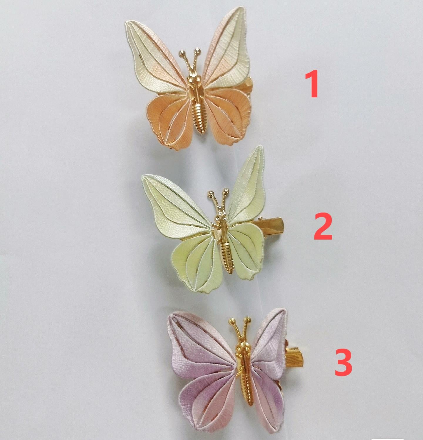 Butterfly Handmade Hairclip - Silk Hairclip(Chanhua)