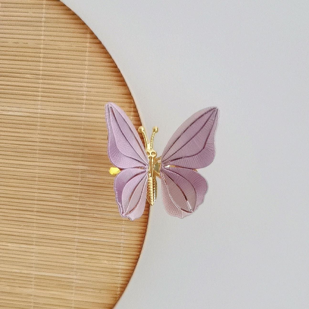 Butterfly Handmade Hairclip - Silk Hairclip(Chanhua)