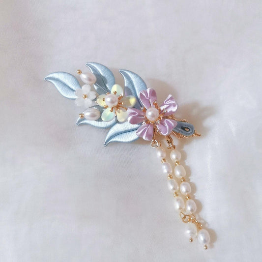 Qianzhi Handmade Hairclip - Silk Hairclip(Chanhua)