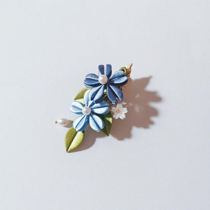 Daisy Handmade Hairclip - Silk Hairclip(Chanhua)