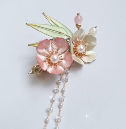 Tingzhong Bespoke Hairclip - Silk Hairclip(Chanhua)