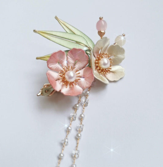 Tingzhong Bespoke Hairclip - Silk Hairclip(Chanhua)