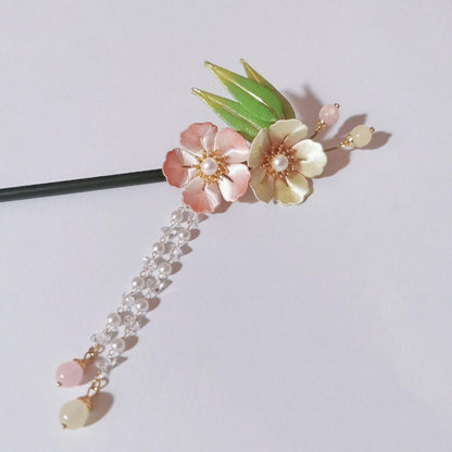 Tingzhong Bespoke Hairclip - Silk Hairclip(Chanhua)