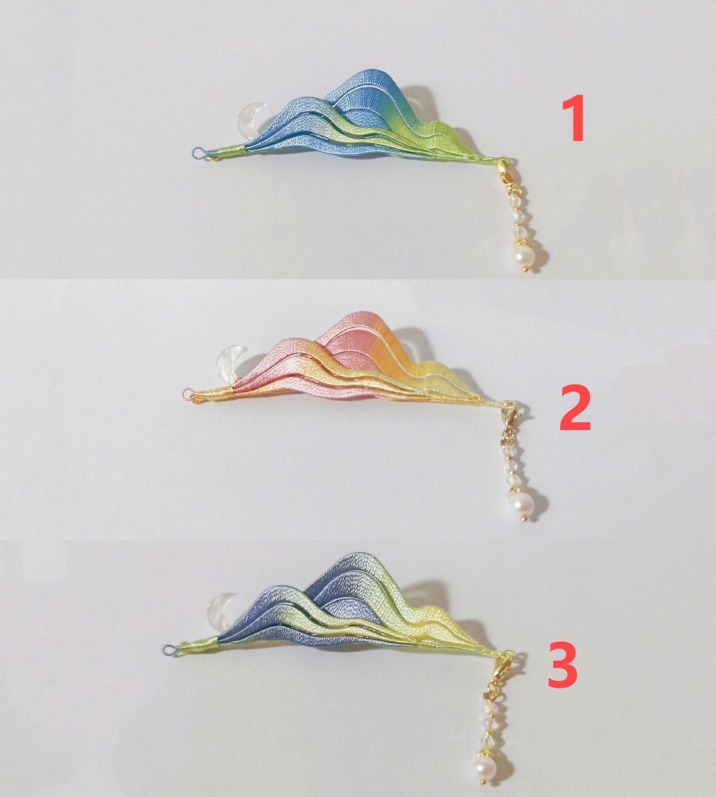 Shanyue Handmade Brooch - Silk Brooch(Chanhua)