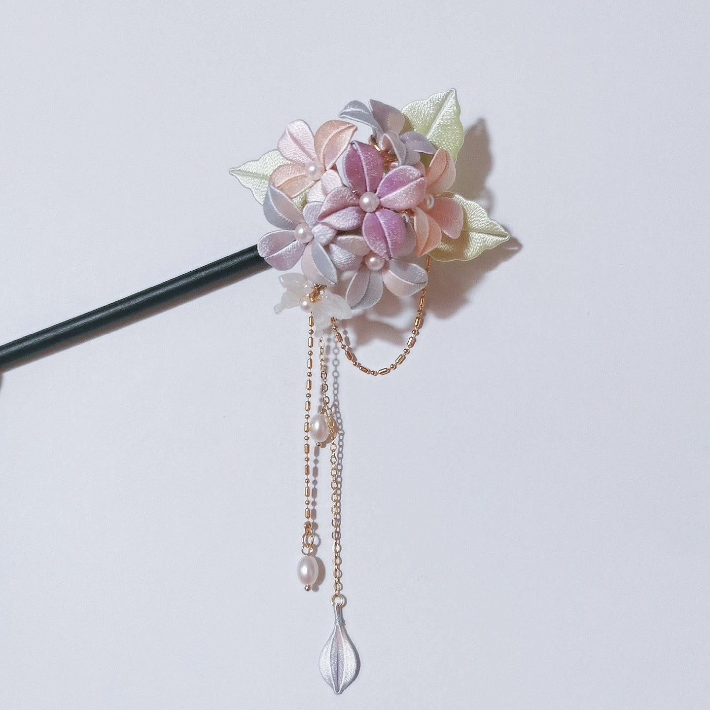 Wujinxia Bespoke Hairclip - Silk Hairclip(Chanhua)