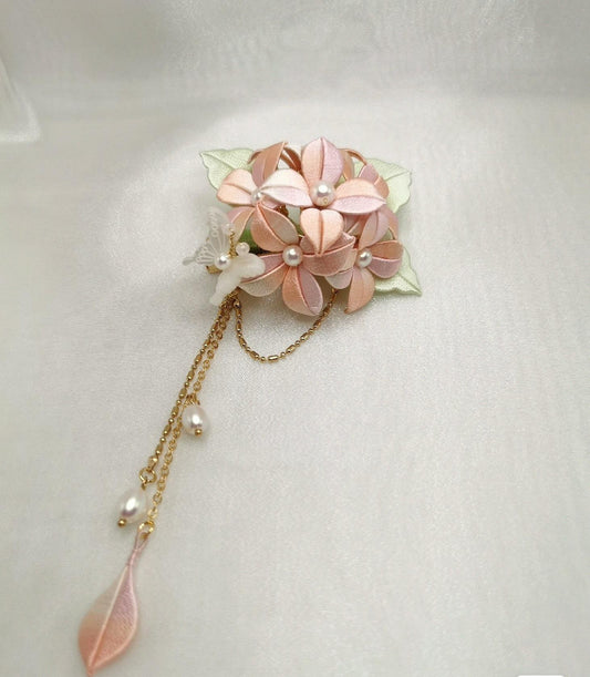 Wujinxia Bespoke Hairclip - Silk Hairclip(Chanhua)