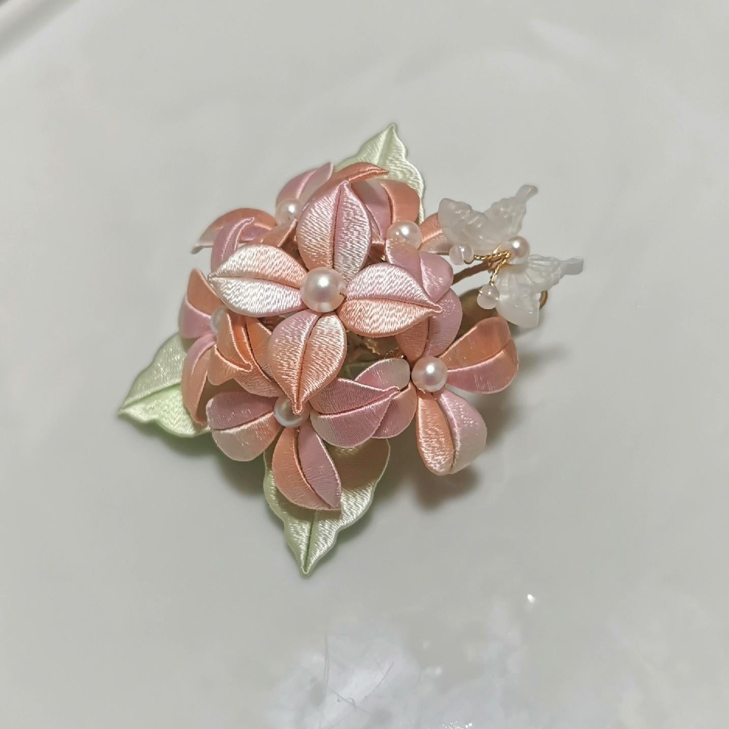 Wujinxia Bespoke Hairclip - Silk Hairclip(Chanhua)