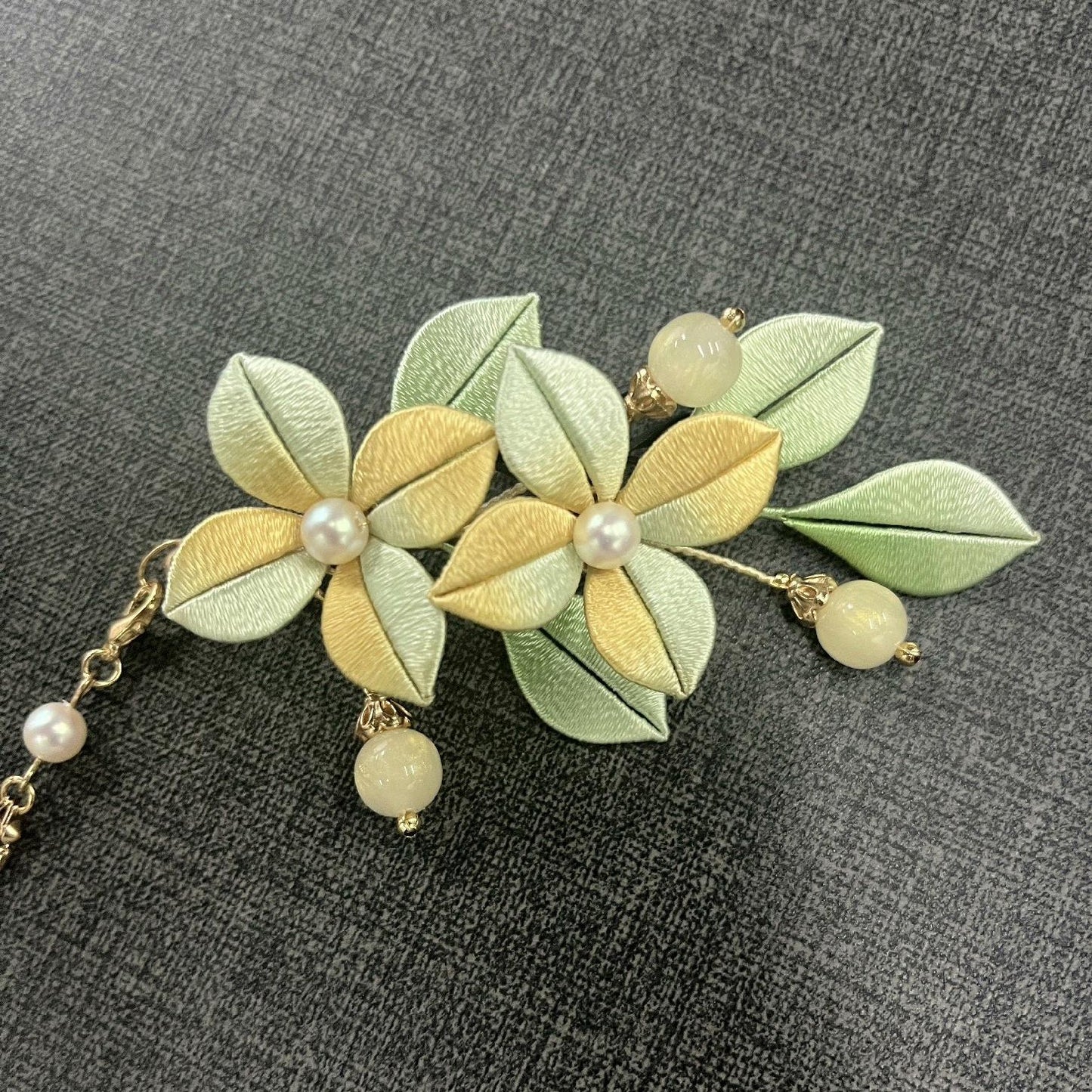 Shuyi Handmade Hairclip - Silk Hairclip(Chanhua)