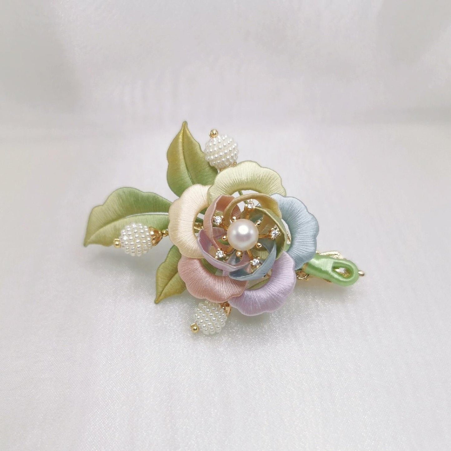 Weichen Bespoke Hairpin - Silk Hairpin(Chanhua)