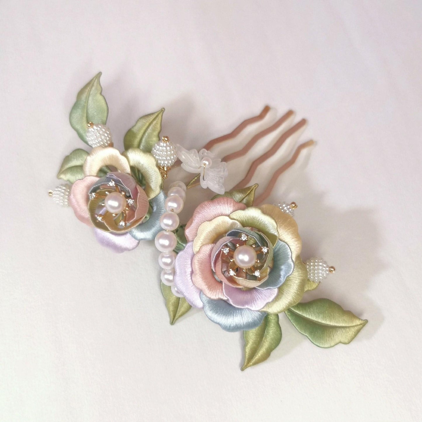 Weichen Bespoke Hairpin - Silk Hairpin(Chanhua)