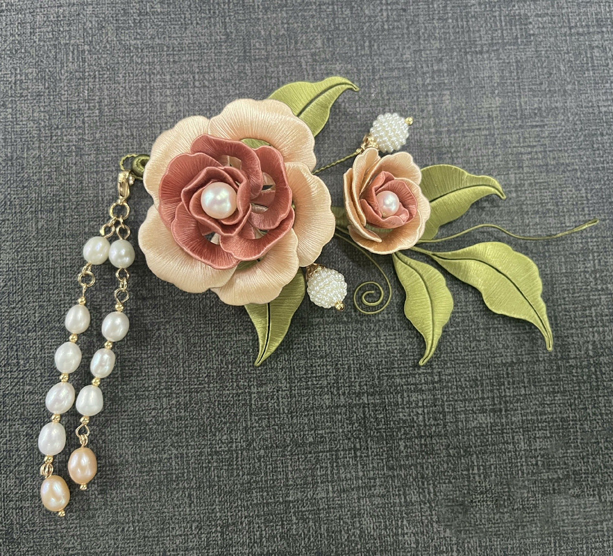 Shanse Bespoke Hairclip - Silk Hairclip(Chanhua)