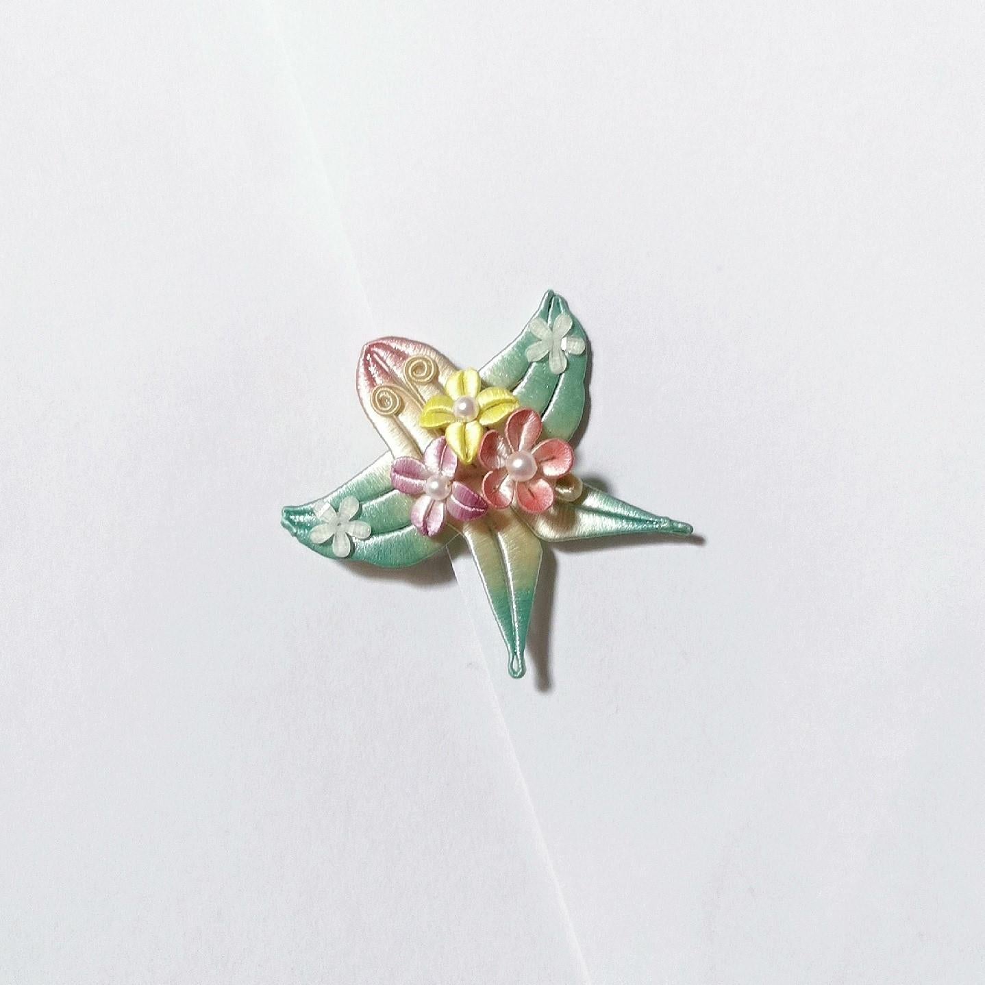 Kite Bespoke Hairclip - Silk Hairclip(Chanhua)