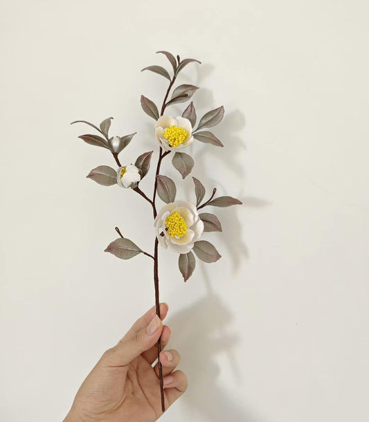 Camellia Branch Bespoke Display - Silk Display(Chanhua)