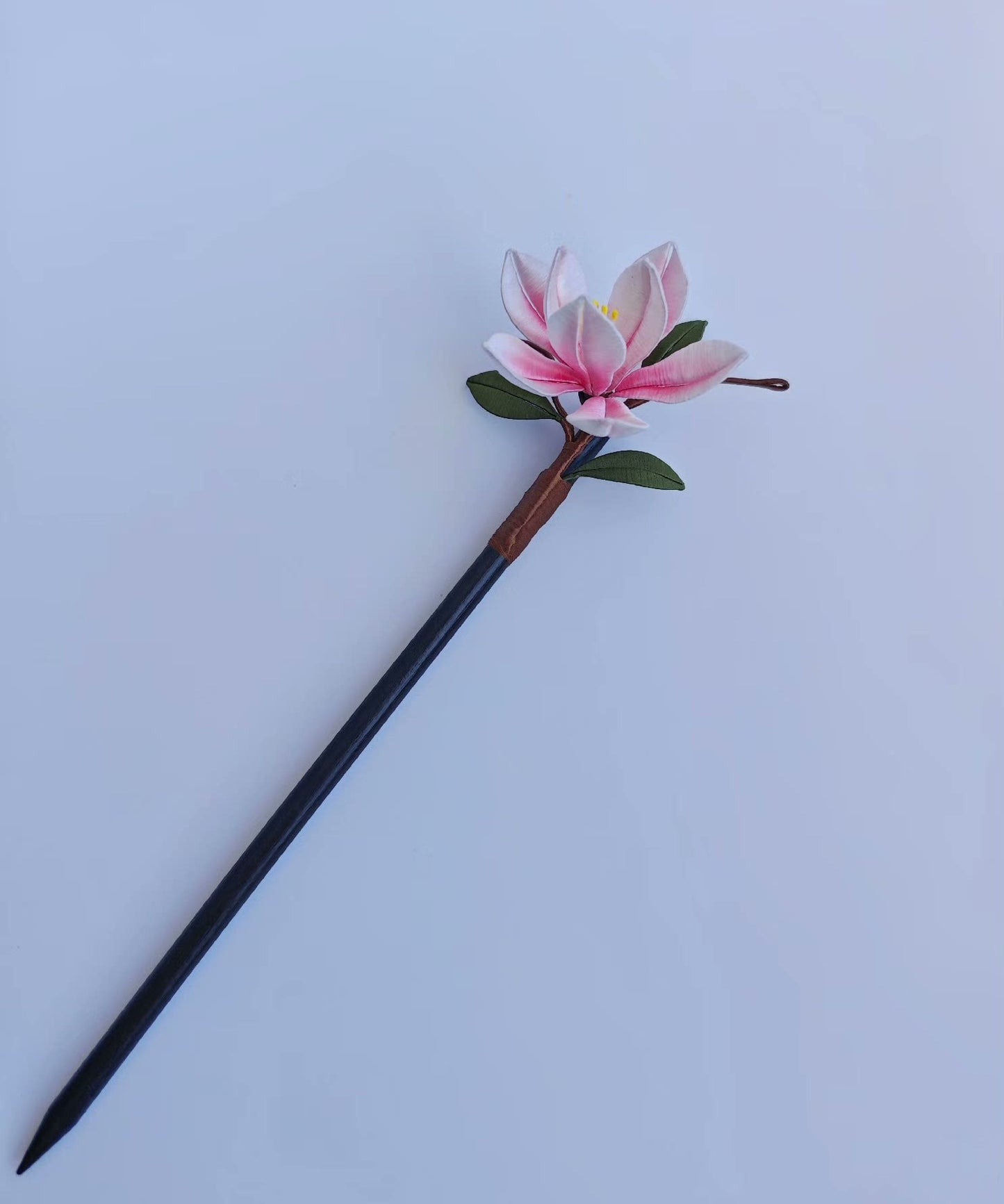 Magnolia Handmade Hairpin - Silk Hairpin(Chanhua)