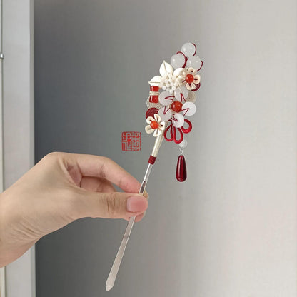 Duobao Bespoke Hairpin - Silk Hairpin(Chanhua)