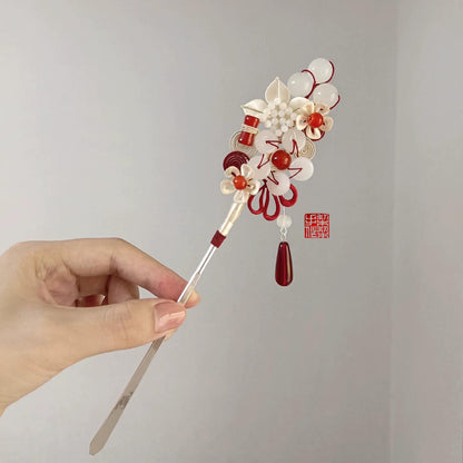 Duobao Bespoke Hairpin - Silk Hairpin(Chanhua)