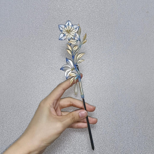 Wenwu Bespoke Hairpin - Silk Hairpin(Chanhua)