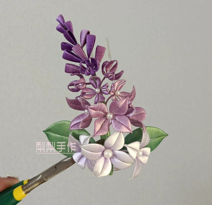 Dingxiang Bespoke Hairpin - Silk Hairpin(Chanhua)