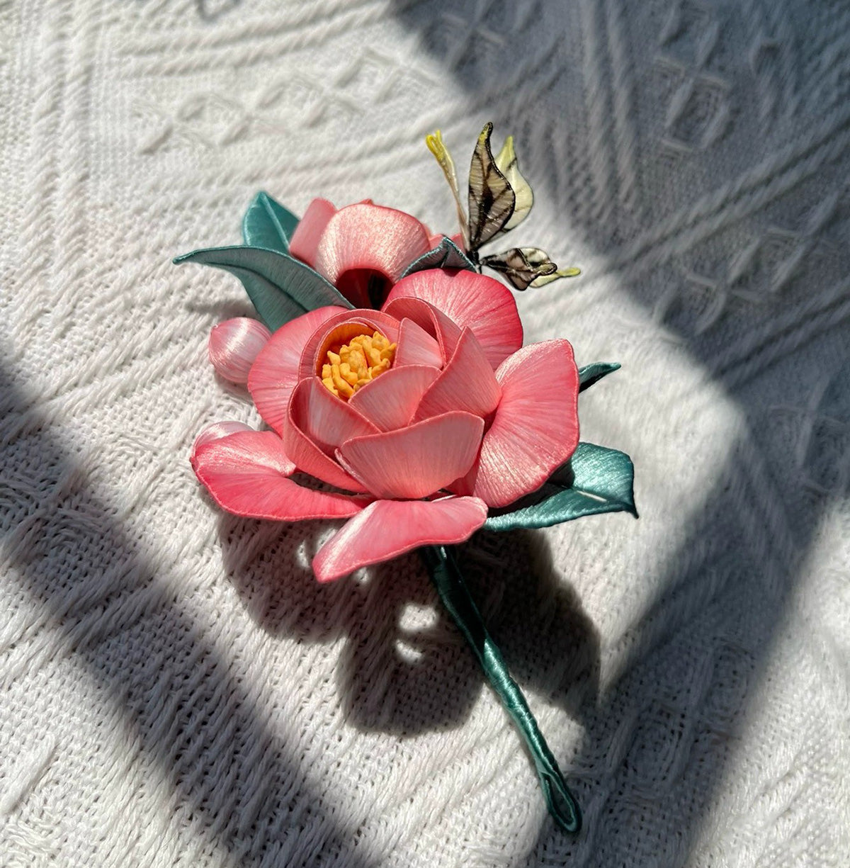 Flower Bespoke Hairpin - Silk Hairpin(Chanhua)