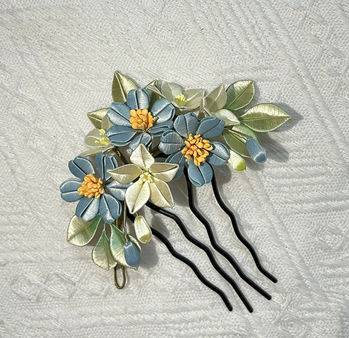 Daisy Bespoke Hairpin - Silk Hairpin(Chanhua)