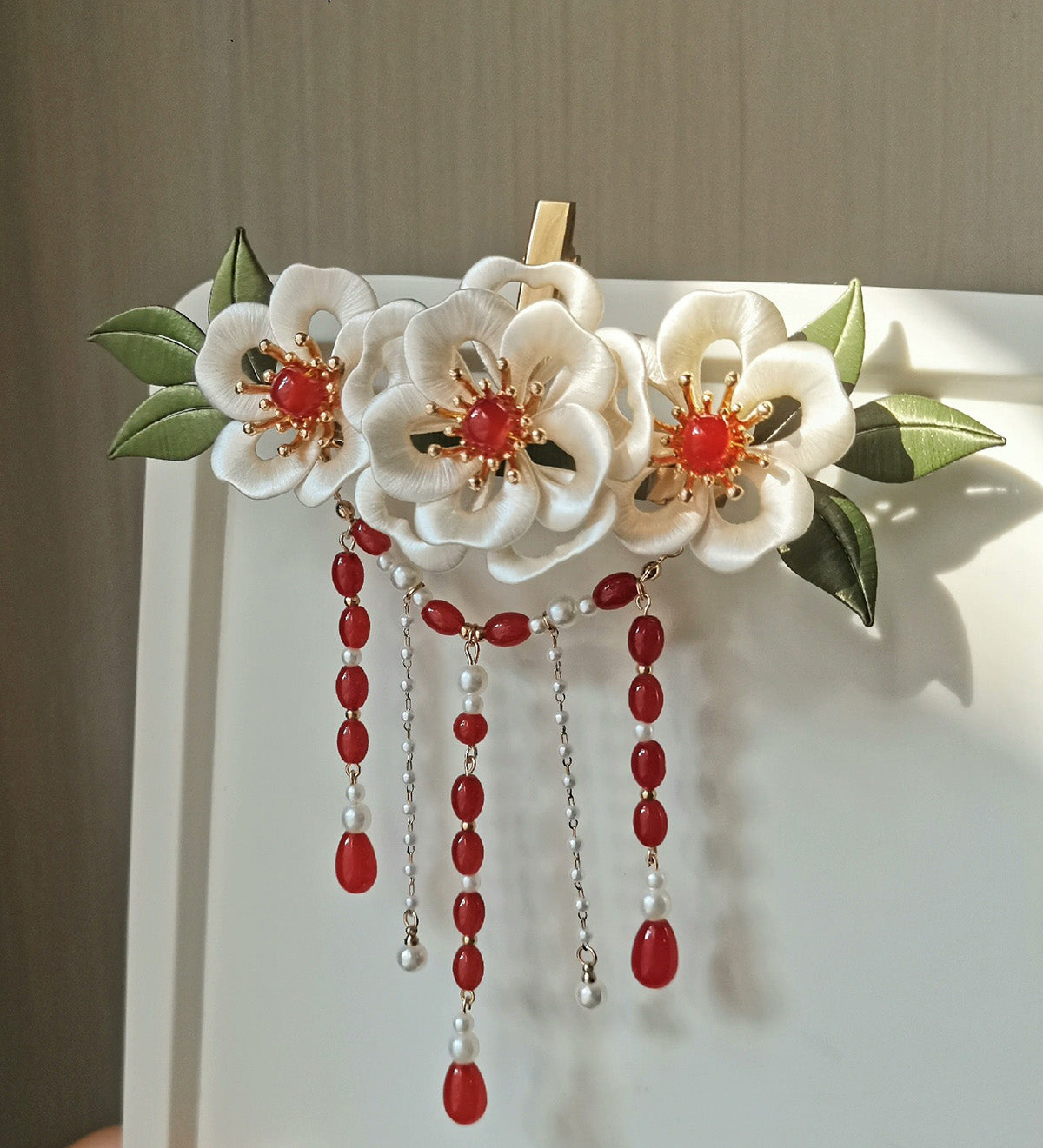 Flower Bespoke Hairpin - Silk Hairpin(Chanhua)